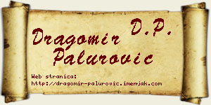 Dragomir Palurović vizit kartica